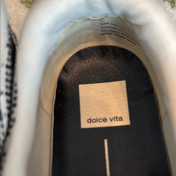Dolce Vita Black and White Sneakers with Chunky Sole - Picture 2 of 5